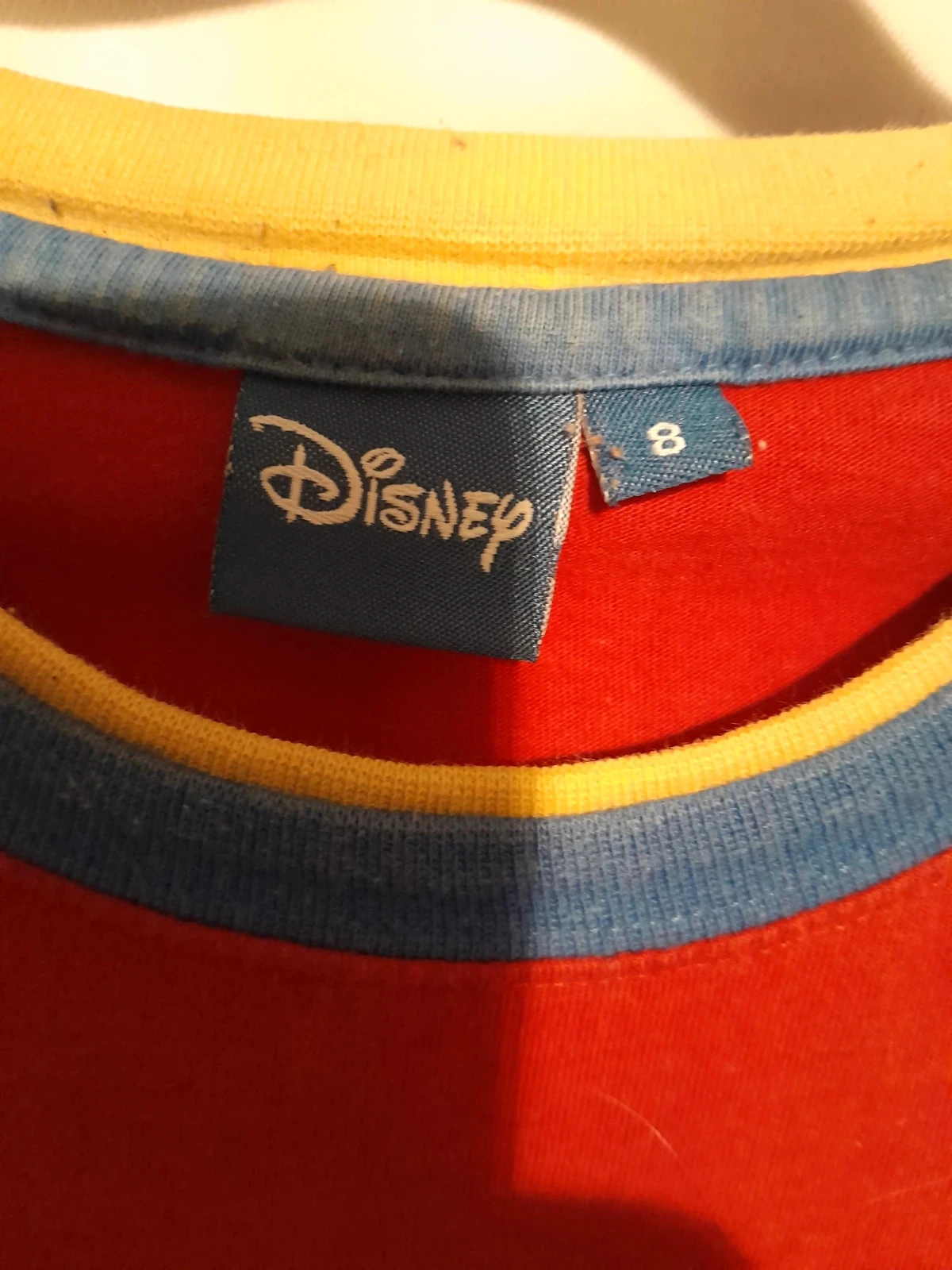 Camiseta Disney, Mickey, 8 anos Vermelho estampado – photo 4